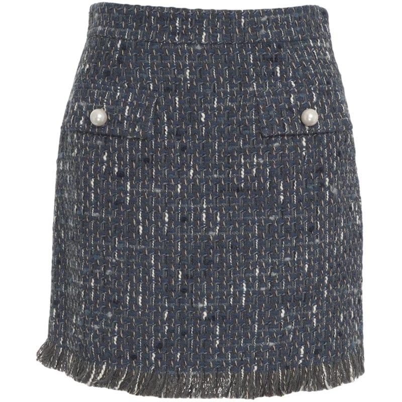 LIU JO Minikleid Boucle miniskirt blau