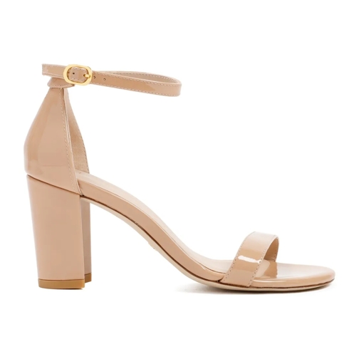 Stuart Weitzman Sandale Nude Patent Leather Nearlynude Sandals Neutrals