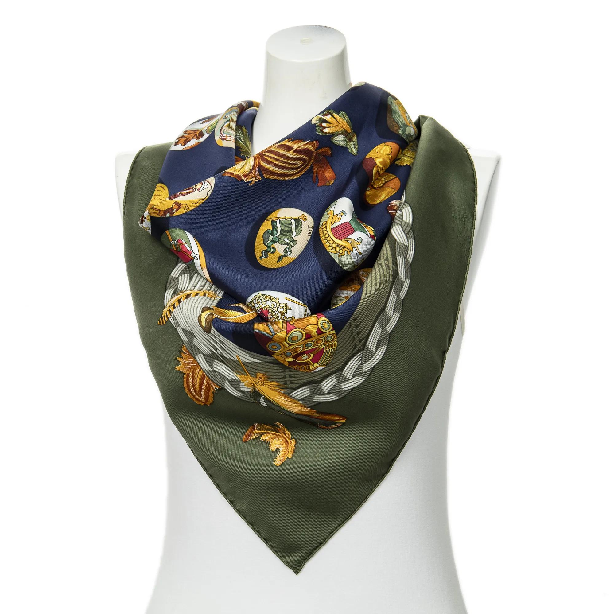 Hermès Crossbody Bags - Scarf - Gr. unisize - in Blau - für Damen