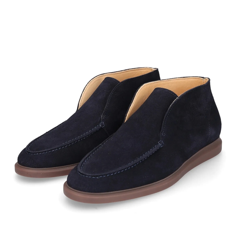 Henry Stevens Chelsea Boots Boots Elia LB- Edler Schlupfschuh für Herren- H dunkel-blau(Image 2)