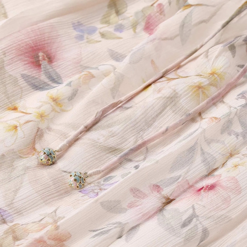 Zimmermann Midikleid Kleid Rebellion Flutter mehrfarbig(Image 6)