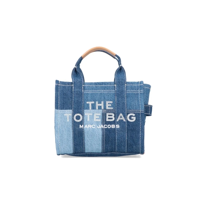 Marc Jacobs Fourre-tout Small "The Tote Bag" – Blue Blue