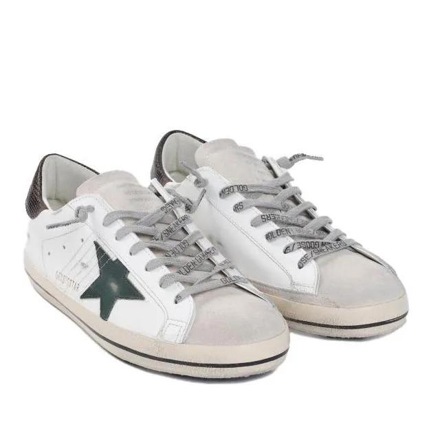 Golden Goose Low-Top Sneaker - Superstar White Cow Leather Sneakers - Gr. 41 (EU) - in Weiß - für Damen