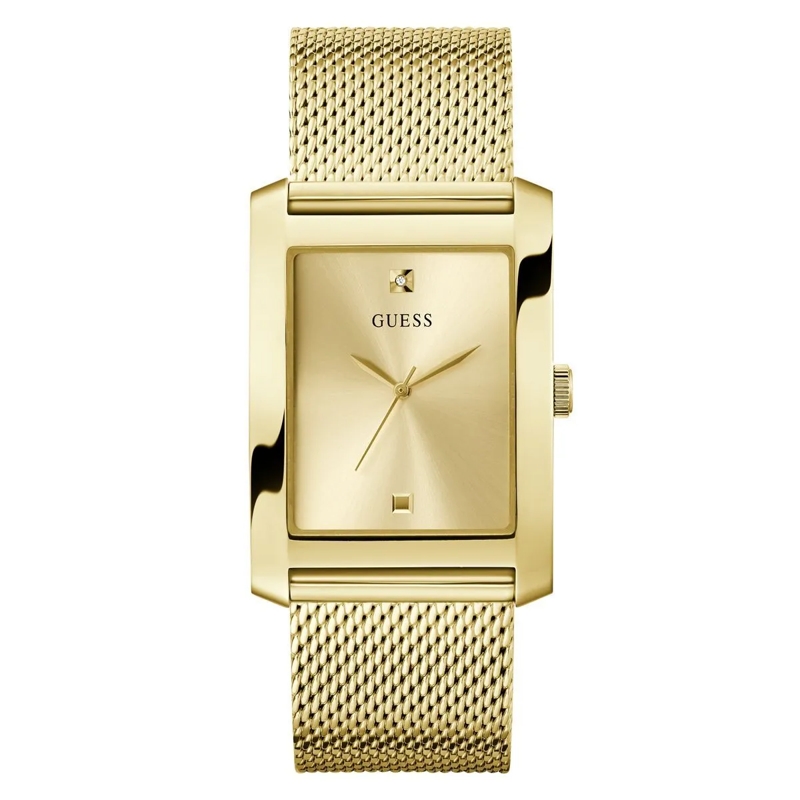 Guess Quarzuhr Quarz-Analoguhr Clyde gold