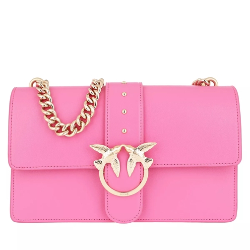 Pinko Love Simply Shoulder Bag Rosa Lilla Cartable