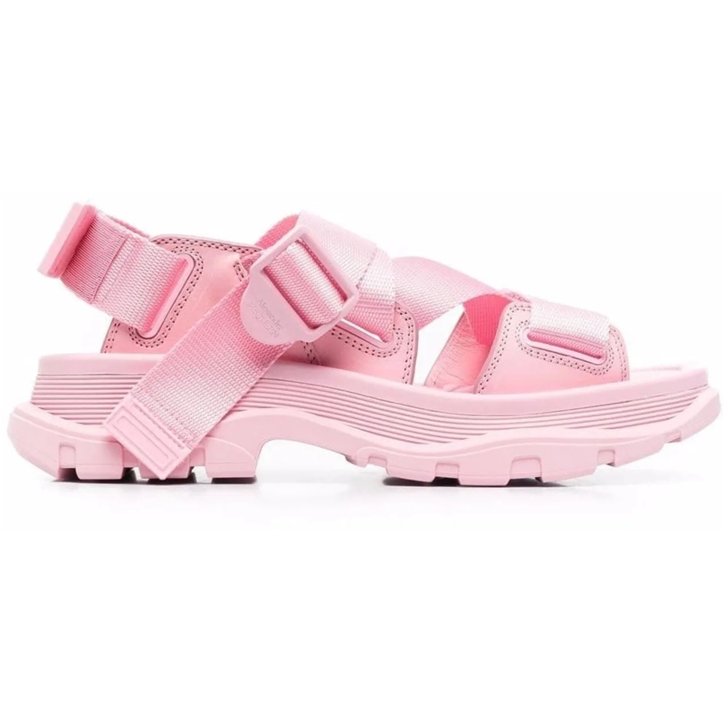 Alexander McQueen Low-Top-Sneaker Tread Sandals rose