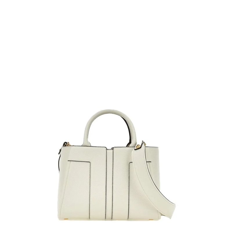 Elisabetta Franchi Sac à bandoulière Structured Sky Handbag Neutrals