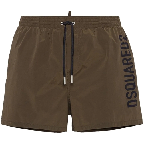 Dsquared2  Logo Lycra Swimsuit grün
