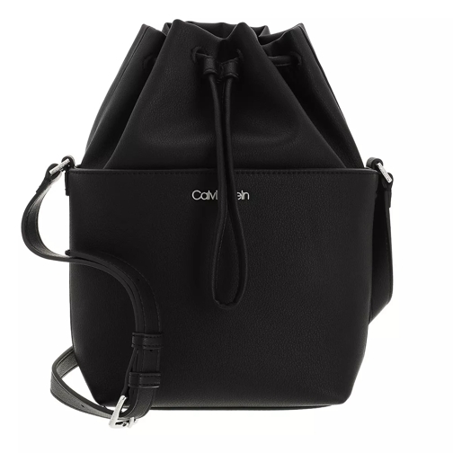 Calvin Klein Must Bucket Bag Small Black Bucket Bag