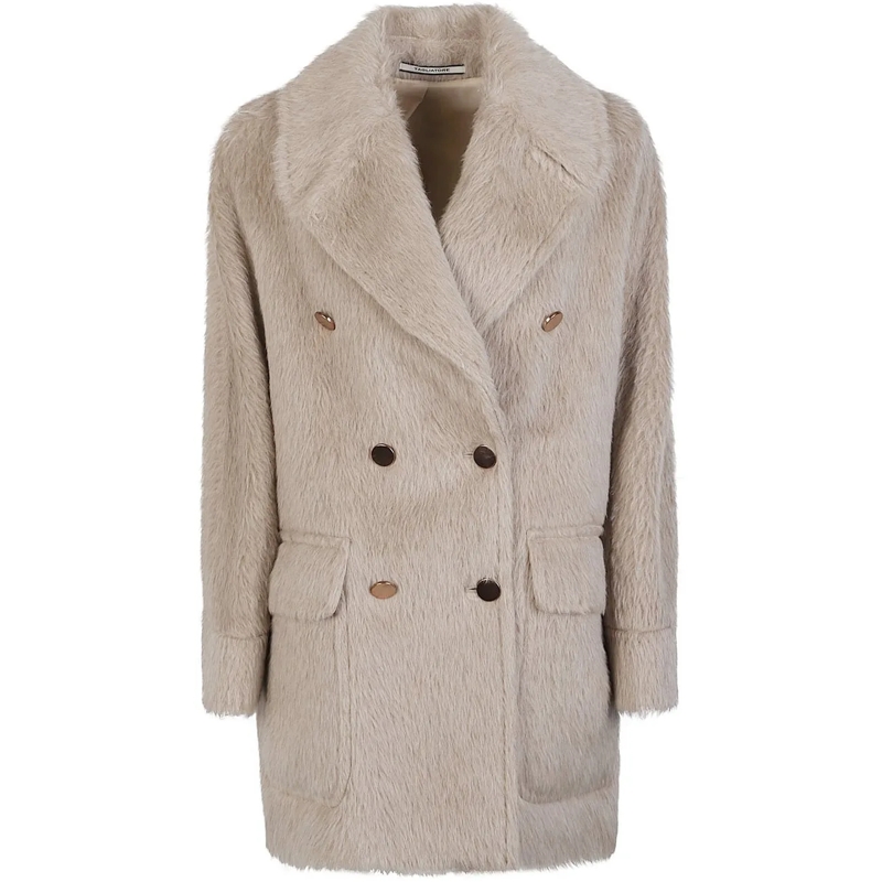 Tagliatore Übergangsjacke Lillian Peacoat Brown braun