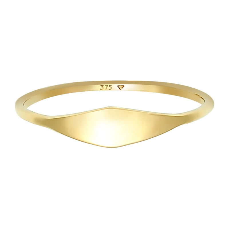 Elli Ring Ring Marquise Form Elegant Statement 375 Gelbgold gold(Image 2)
