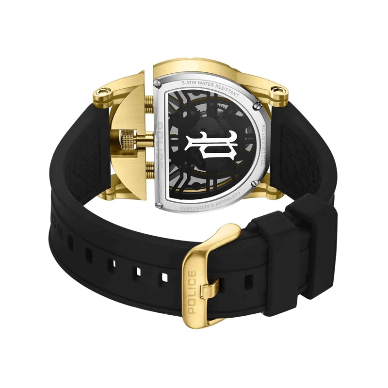 Police Automatikuhr Quarzuhr Daintreee 2.0 gold(Image 4)