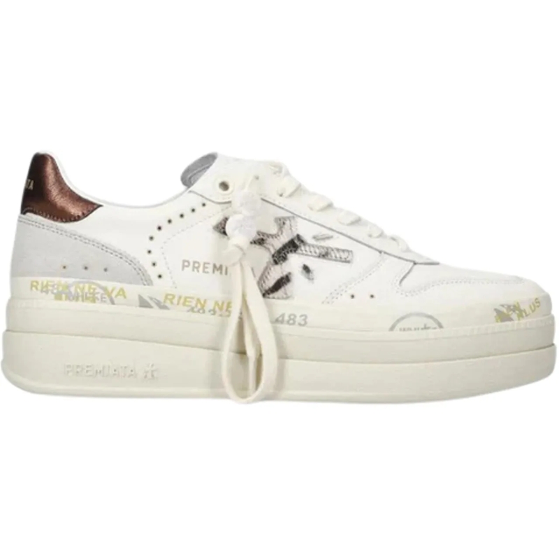 Premiata Low-Top-Sneaker Sneakers White weiß