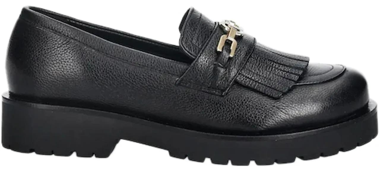 Twin-Set Loafer - Flat Shoes Black - Gr. 37 (EU) - in Schwarz - für Damen