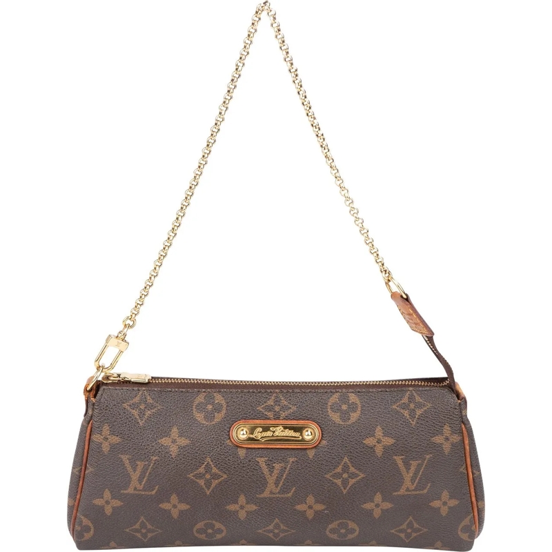Louis Vuitton Tote Louis Vuitton Canvas Monogram Eva Pochette Shoulde braun