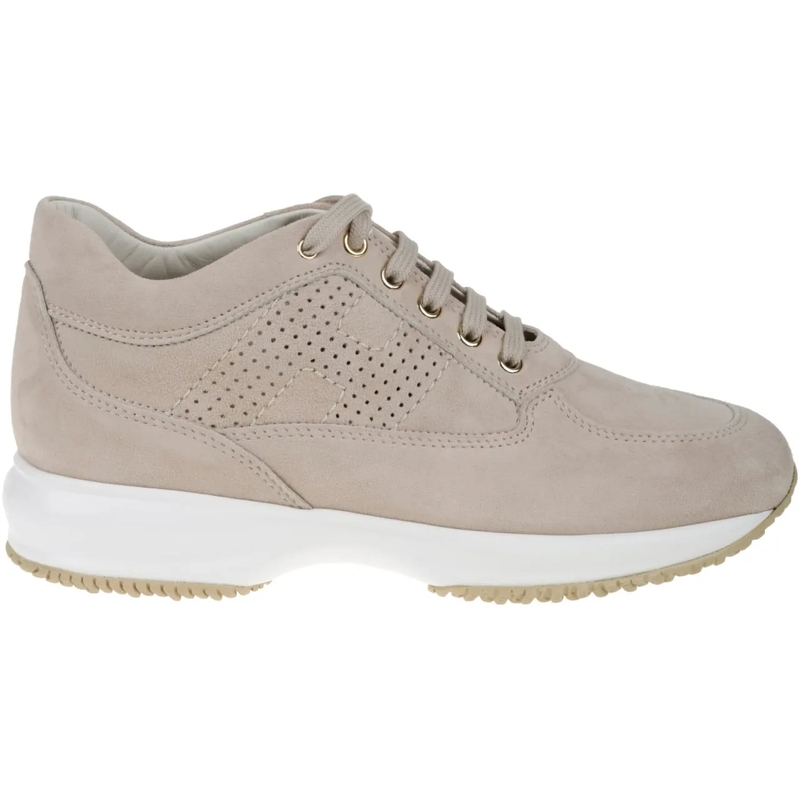 Hogan Low-Top-Sneaker Flat Shoes B Naturale beige
