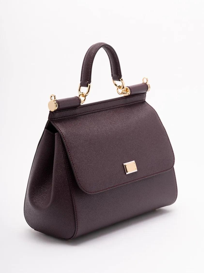 Dolce&Gabbana Hobo bags Medium `Sicily` Handbag in paars