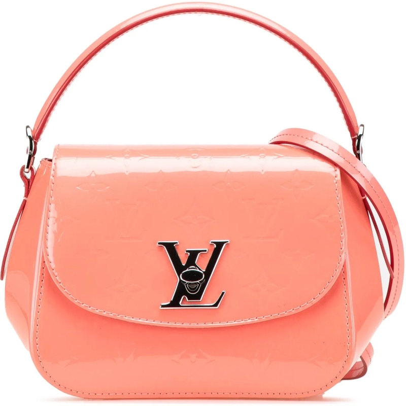Louis Vuitton Sac à bandoulière Monogram Vernis Pasadena rose