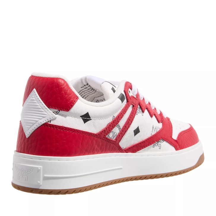 MCM W Neo Drby Vi Lt Xc Candy Red Low Top Sneaker