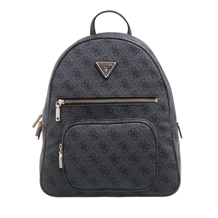 Guess Eco Elements Backpack Coal Logo Backpack