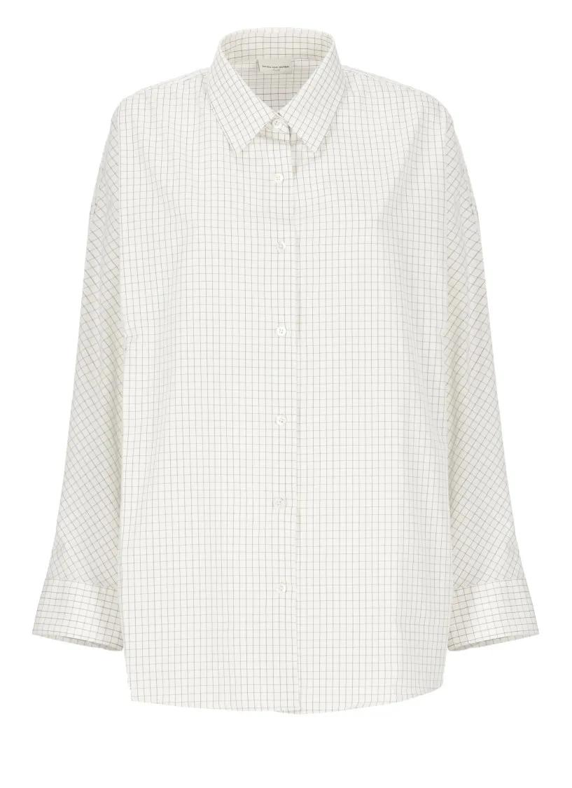 Dries Van Noten - Casio Shirt - Größe S - weiß