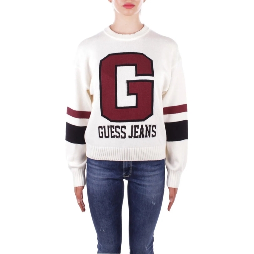 Guess Sweatshirts Sweaters White weiß