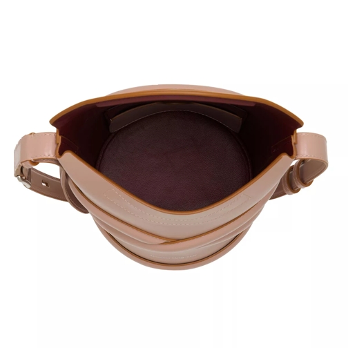 Alexander McQueen Sac reporter The Curve Bucket Bag Leather Rose Gold (Image 5)