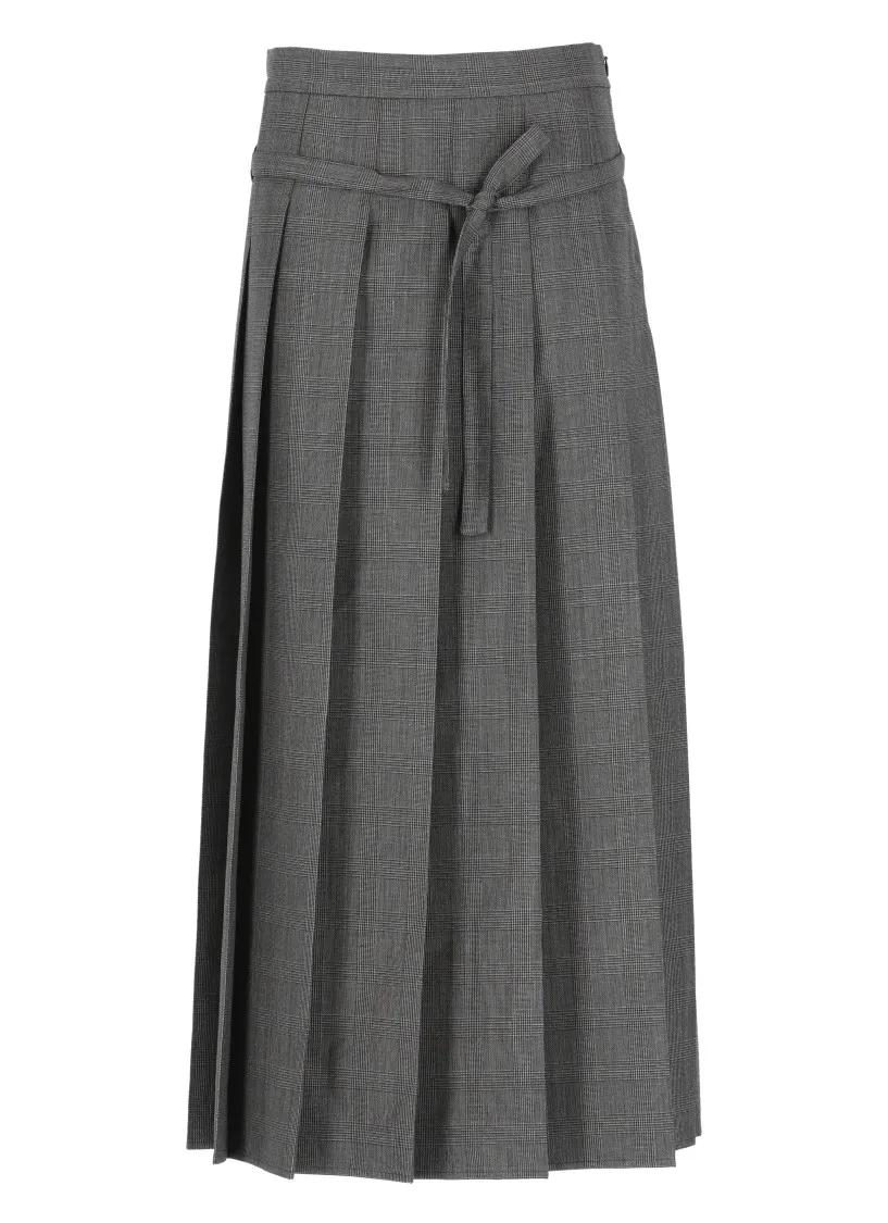 Fabiana Filippi - Grey Virgin Wool Skirt - Größe 40 - grau