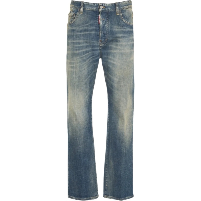 Dsquared2 Jeans mit geradem Bein Straight leg jeans '642' blau