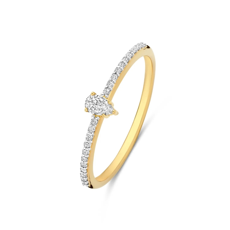 Isabel Bernard Bague diamant De la Paix Eloise 585 Gold Ring Gold