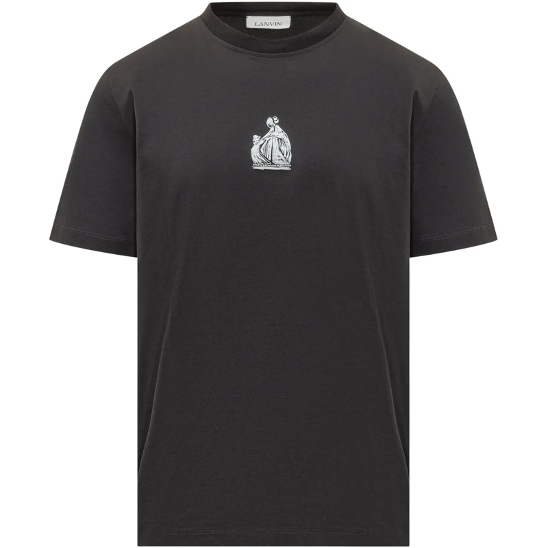 Lanvin T-Shirt T-Shirt Logo M&D schwarz