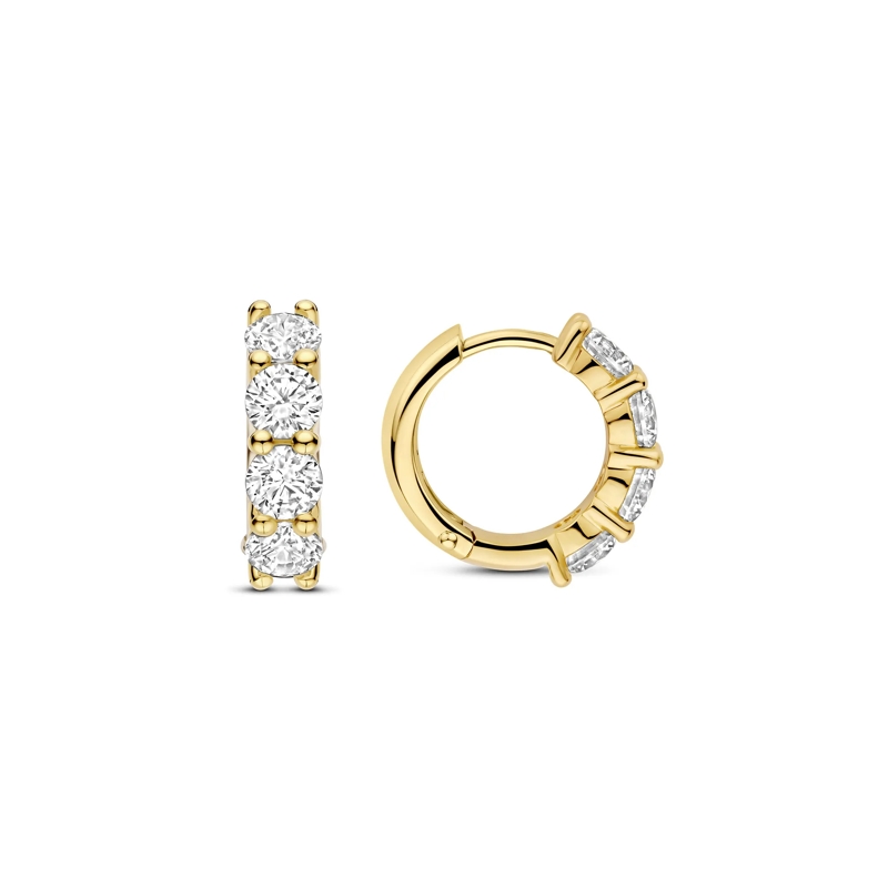 Ti Sento Ohrstecker 925er Sterlingsilber Glided gold(Image 3)