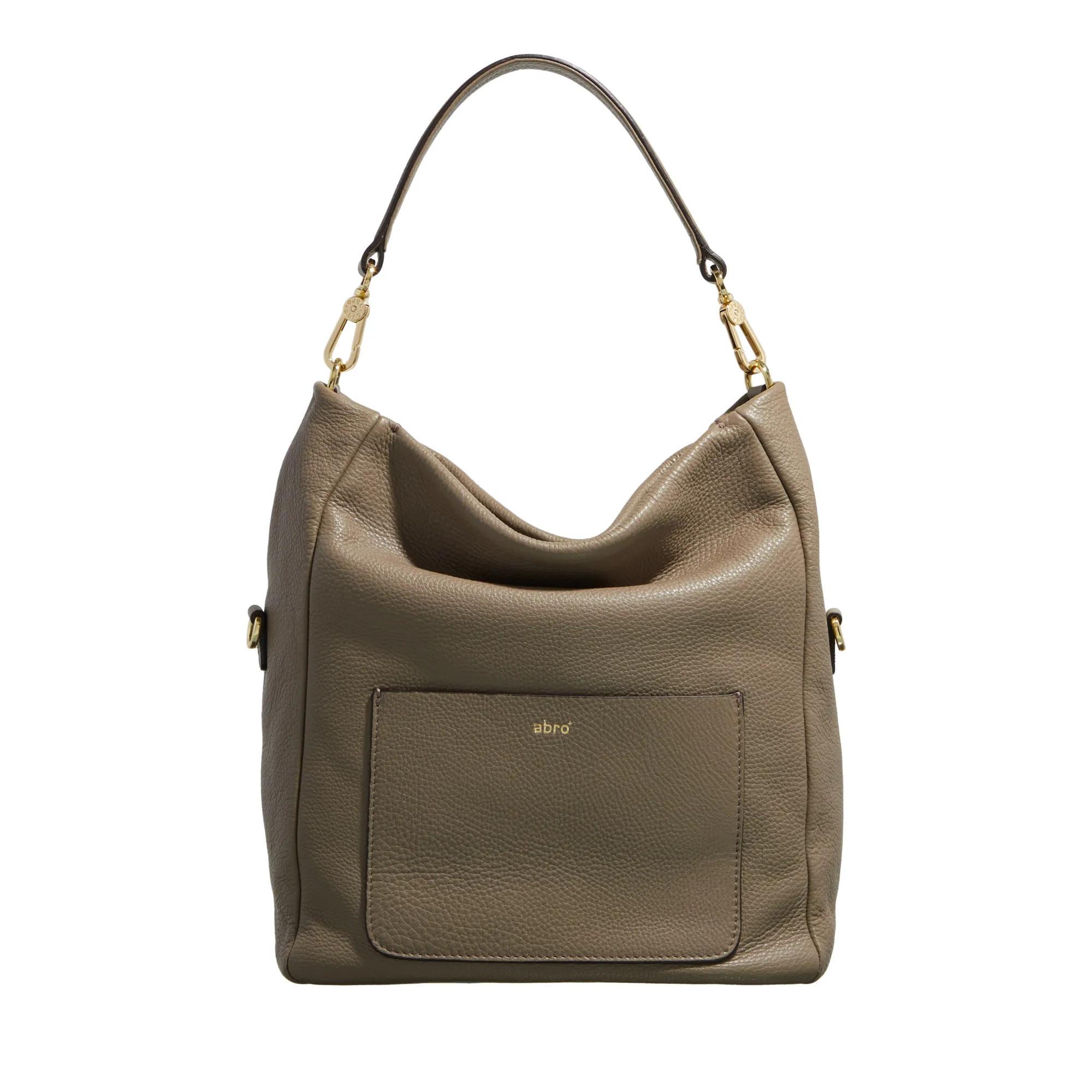 Abro Hobo Bag - Beutel Raquel Small/ Tope - Gr. unisize - in Taupe - für Damen