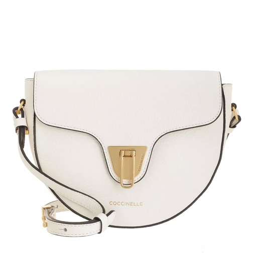 Coccinelle Coccinelle Beat Crossbody Bag White Saddle Bag