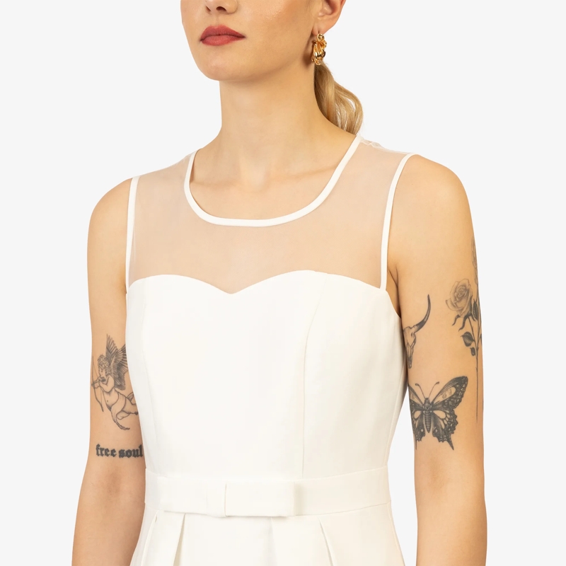 Kraimod Abendkleid Cocktailkleid creme (Image 5)