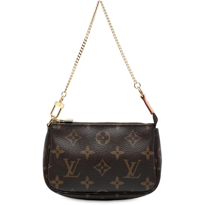 Louis Vuitton Tote Monogram Mini Pochette Accessoires braun