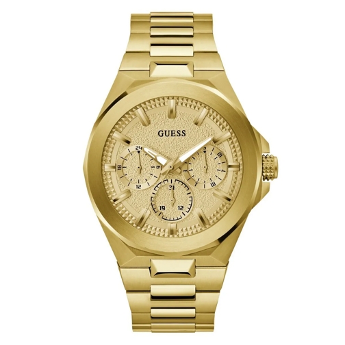 Guess Automatikuhr Quarz-Analoguhr Dashboard gold