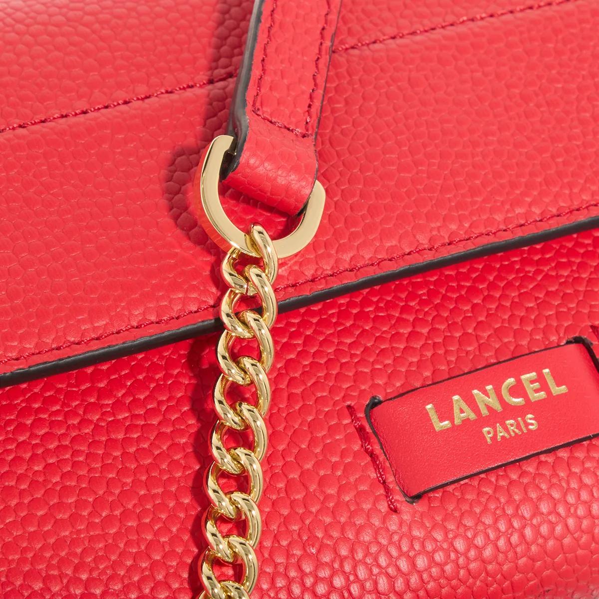 Lancel Crossbody bags Ptfeui Chaine in rood