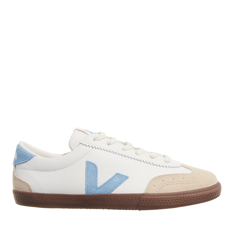 Veja Low-Top-Sneaker Volley White Aqua Bark
