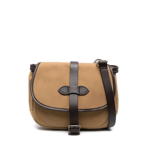 Filson Schoudertas Sand Beige Logo Bag Brown