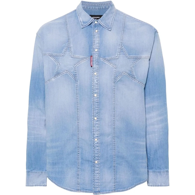 Dsquared2 Legeres Oberteil Shirts Blue blau