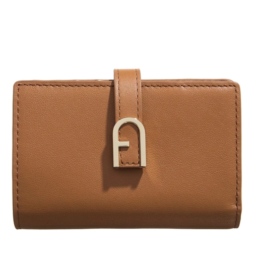 Furla Furla Flow S Compact Wallet Brandy Portefeuille à deux volets