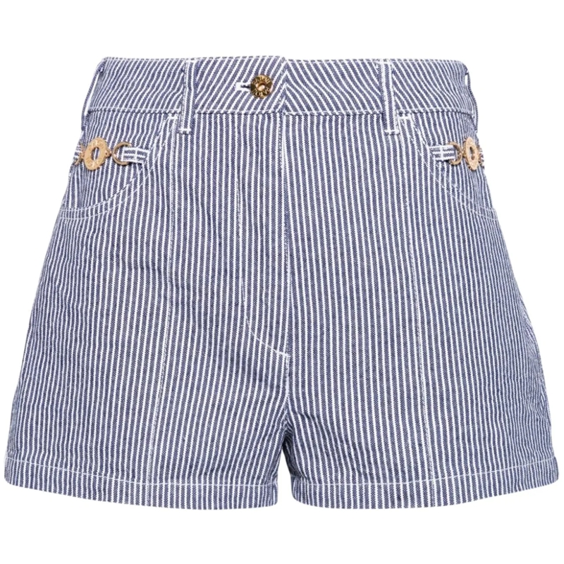 Patou Shorts Shorts Navy Striped blau