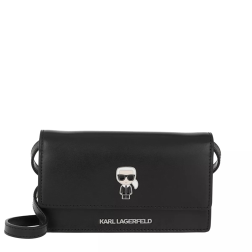 Karl Lagerfeld Ikonik Pin Black Crossbody Bag