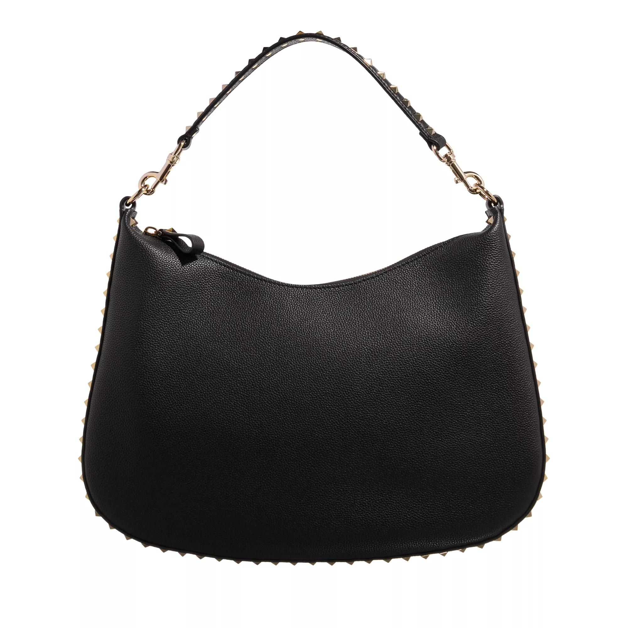 Valentino Garavani Hobo Bag - Hobo Zip Top - Gr. unisize - in Schwarz - für Damen