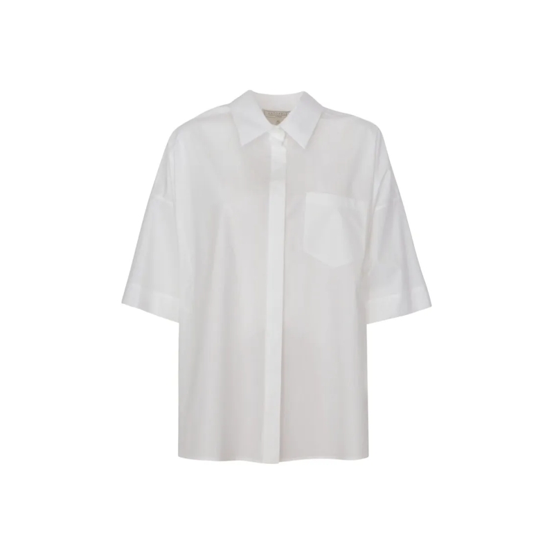Antonelli Chemise White Cotton Klimt Shirt White