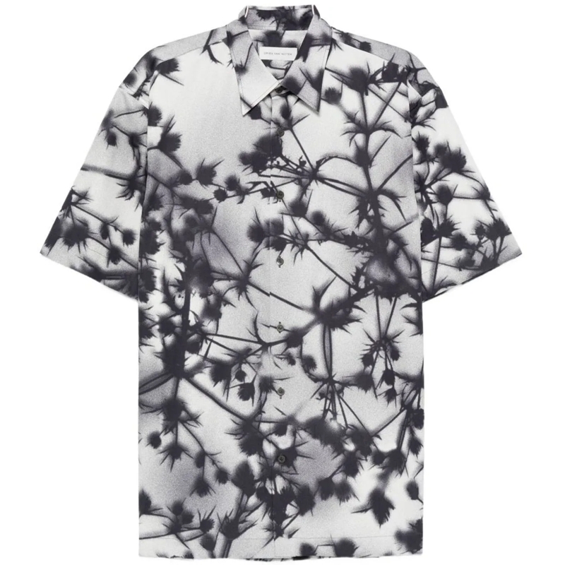 Dries Van Noten Legeres Oberteil Shirts Black schwarz