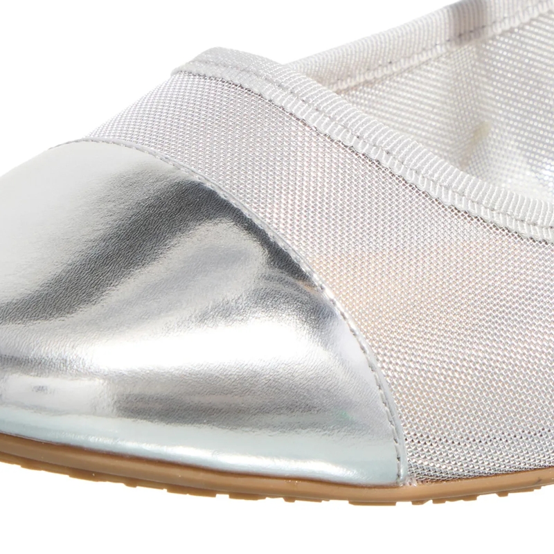 MICHAEL Michael Kors Ballerines Mae Flex Ballet Silver(Image 3)