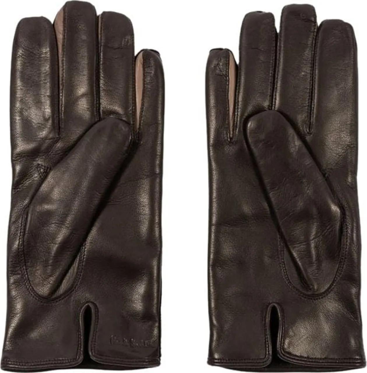 Paul Smith Mannelijk Meerkleurig Handschoenen - Gants Cuir Choco Entres Doigts Taupe M1a 415Gl M25 In Groot