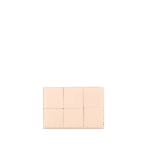 Bottega Veneta Light Pink Maxi Intrecciato Wallet Pink Plånbok